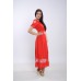 Embroidered dress "Beautiful Flame"